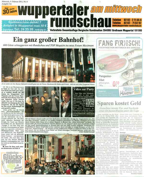 Wuppertaler Rundschau 9.2.2011